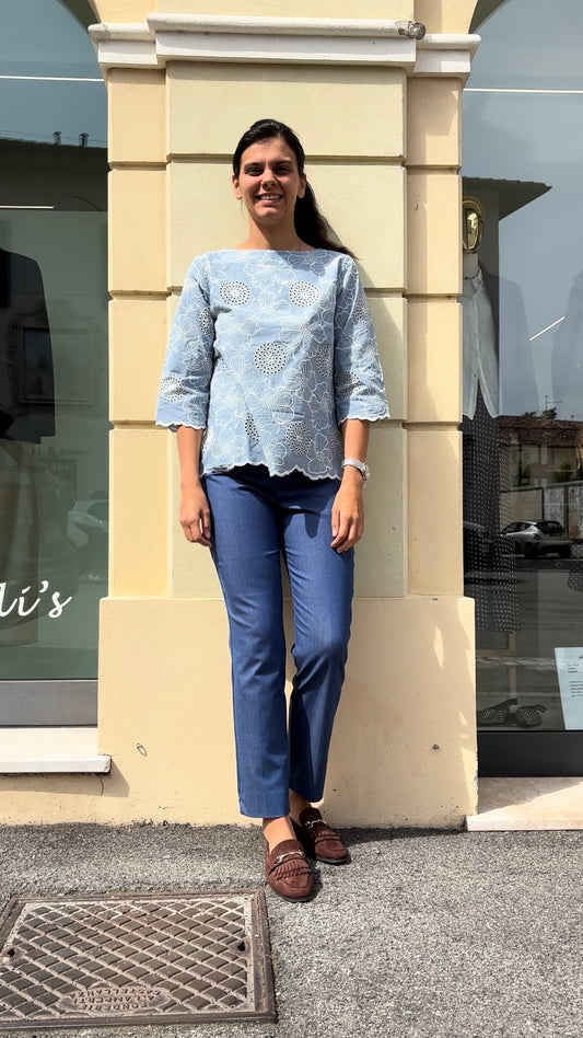 DANIEL & MAYER - CAMICIA - FERRARA  - AZZURRA