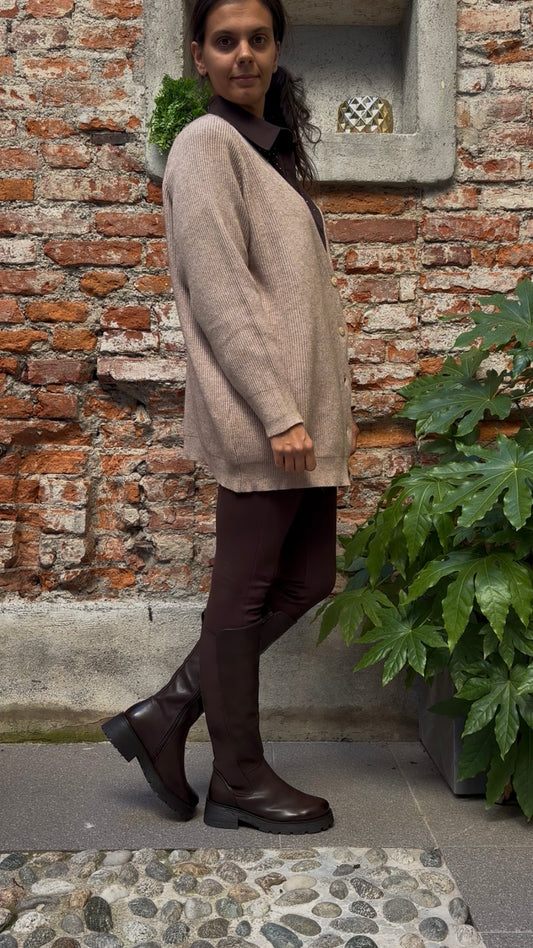 SUSY MIX - LEGGINS - CHOCO