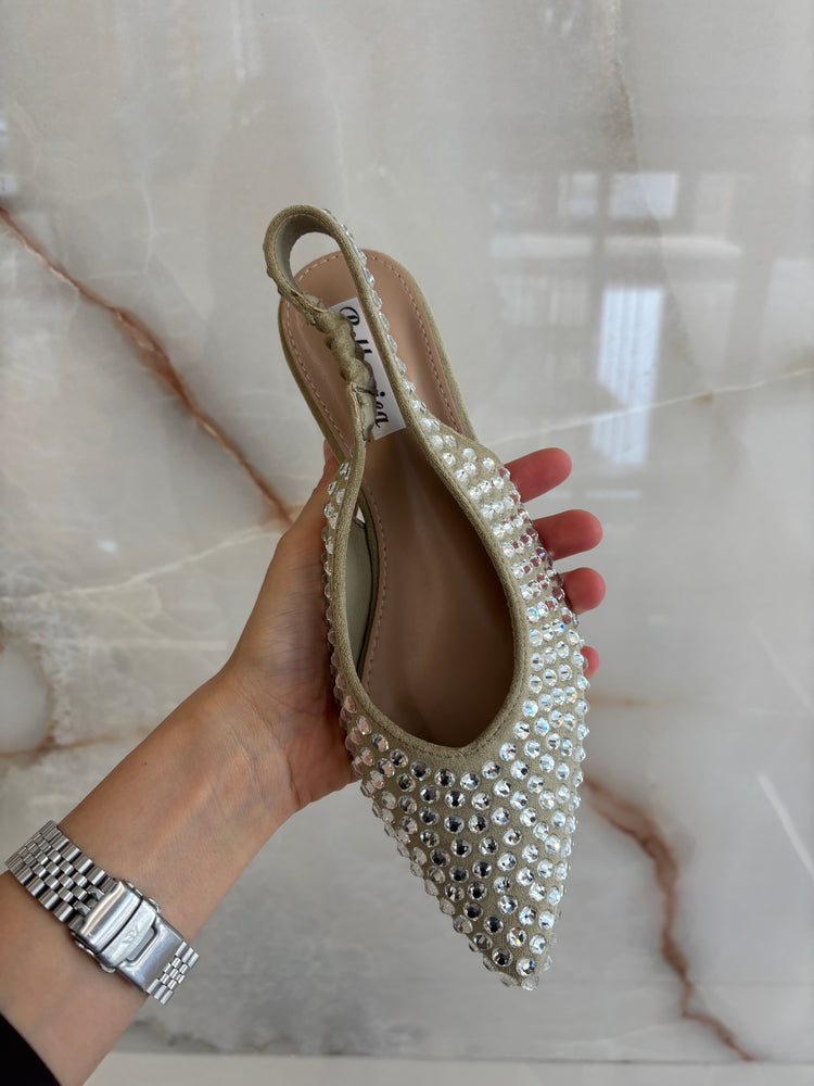 SANDALETTO DIAMANTE -  VERDE MENTA