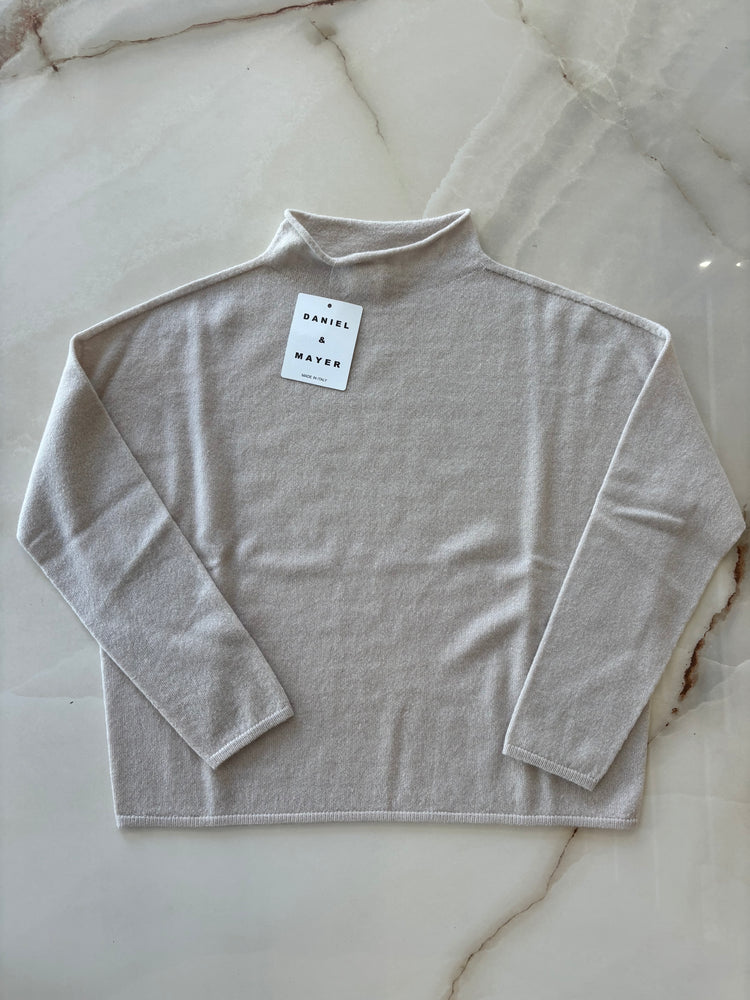 DANIEL E MAYER - MAGLIONE LUPETTO - BEIGE