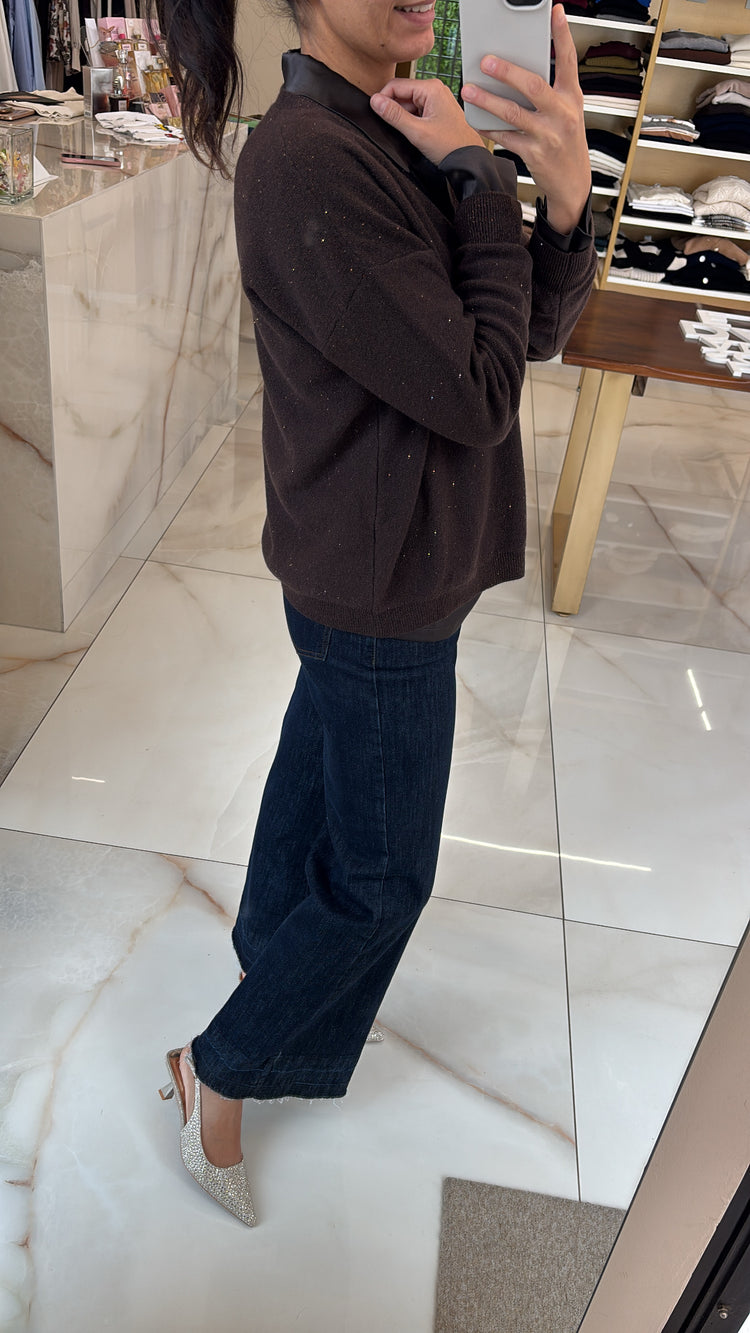 DANIEL E MAYER - CARDIGAN COD. BRONZO