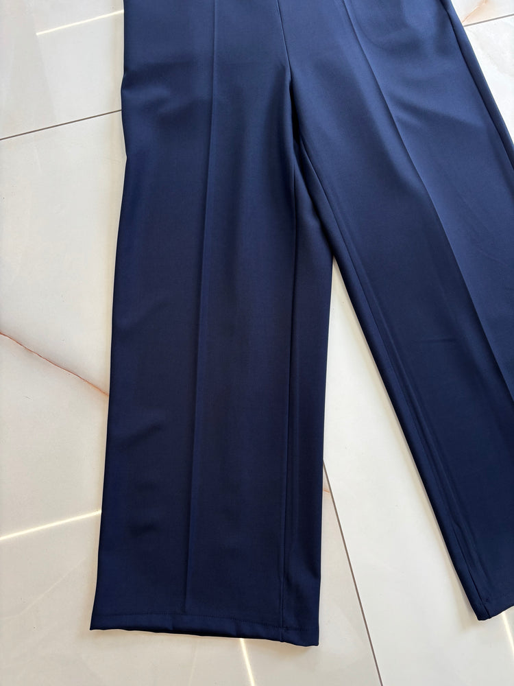 SUSY STAR - PANTALONI PALAZZO - BLU