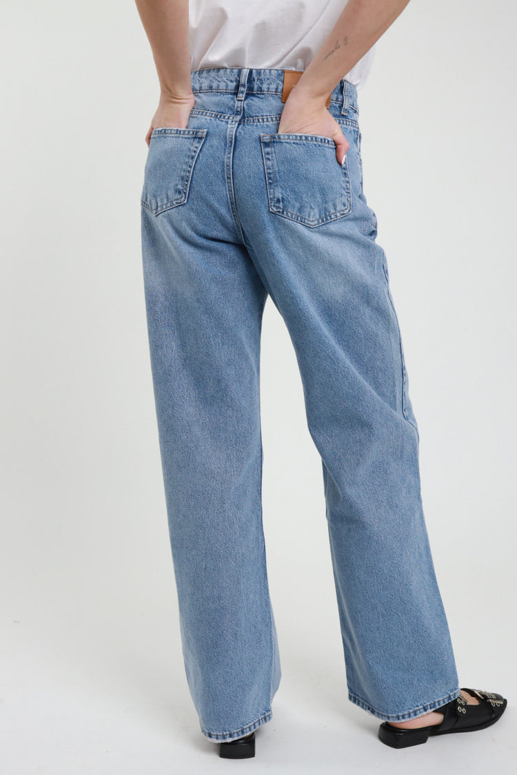 SUSY MIX - JEANS Palazzo - Azzurro