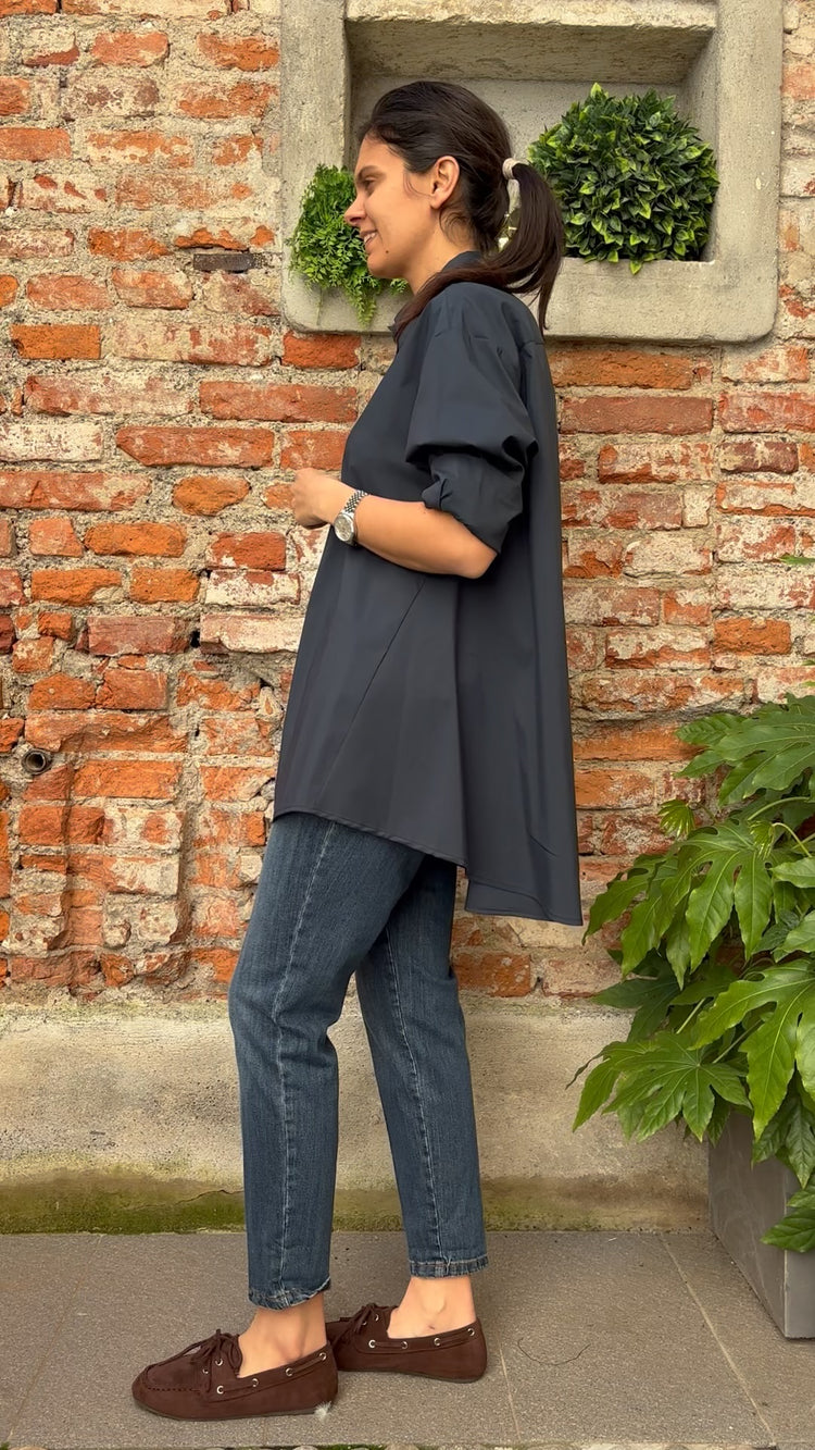 Carmen - Camicione / Abito - Blu