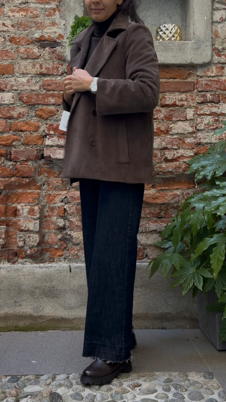 DANIEL E MAYER - GIACCA DOPPIOPETTO - CHOCO