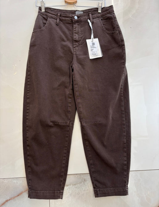 SUSY MIX - JEANS BAGGHY - CHOCO