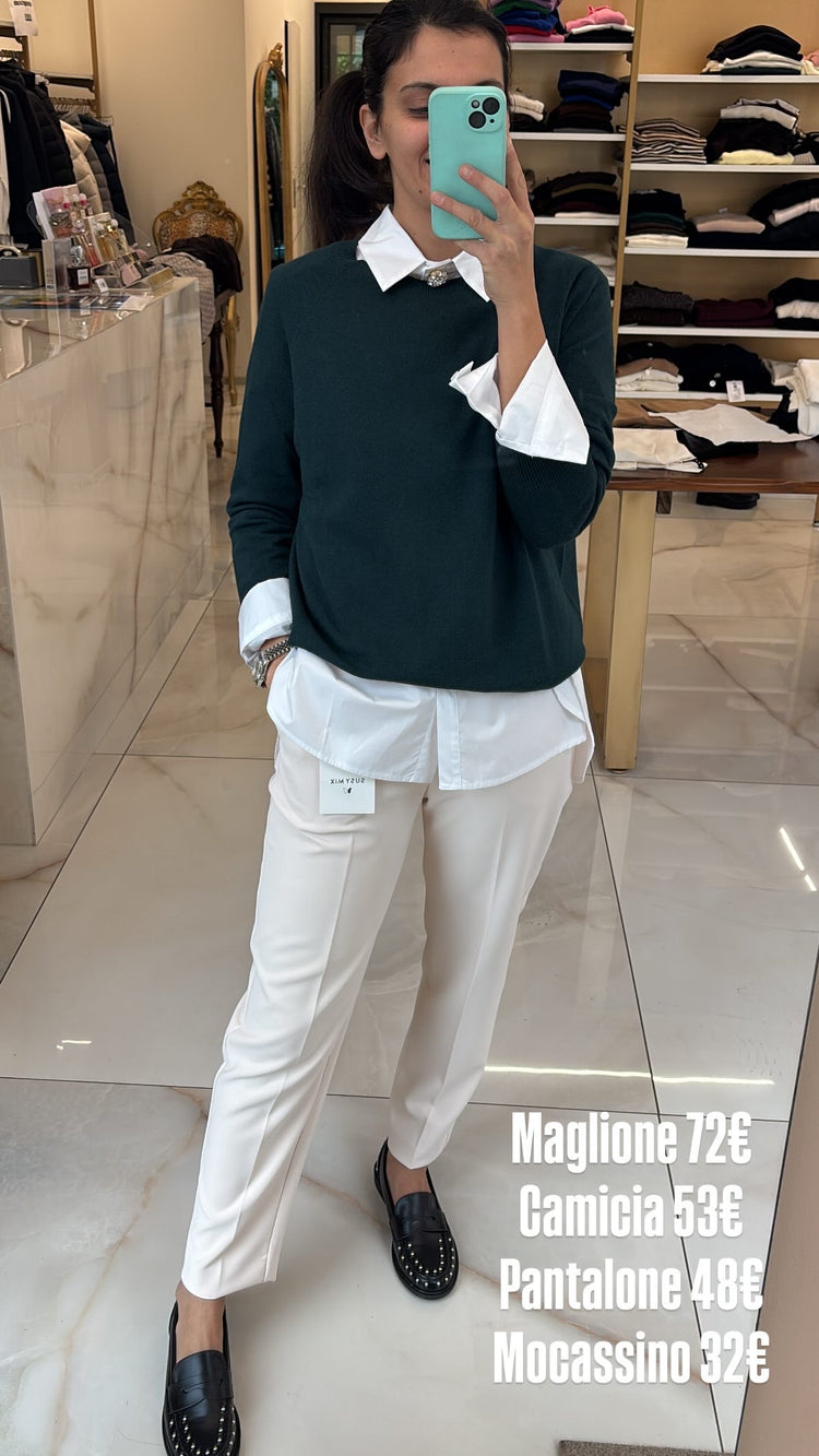 ANGELA DAVIS - MAGLIONCINO -  RI9PA21 - VERDONE