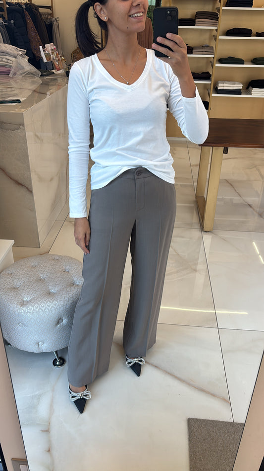 SUSY MIX - T SHIRT MANICA LUNGA - BIANCA