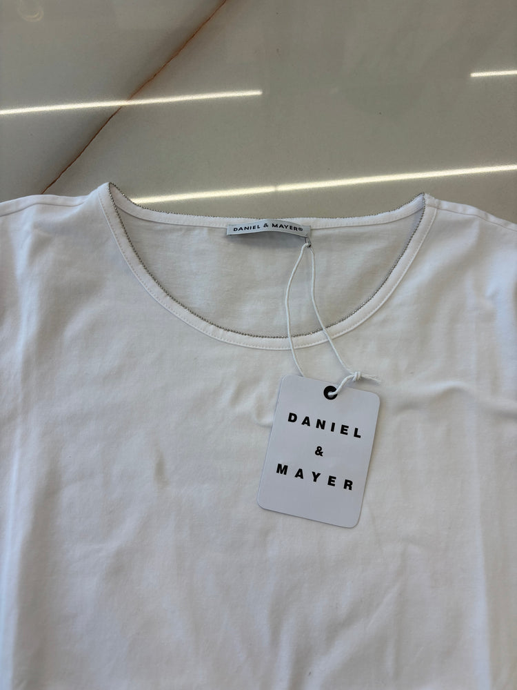 Daniel e mayer - T Shirt Girocollo - bianca