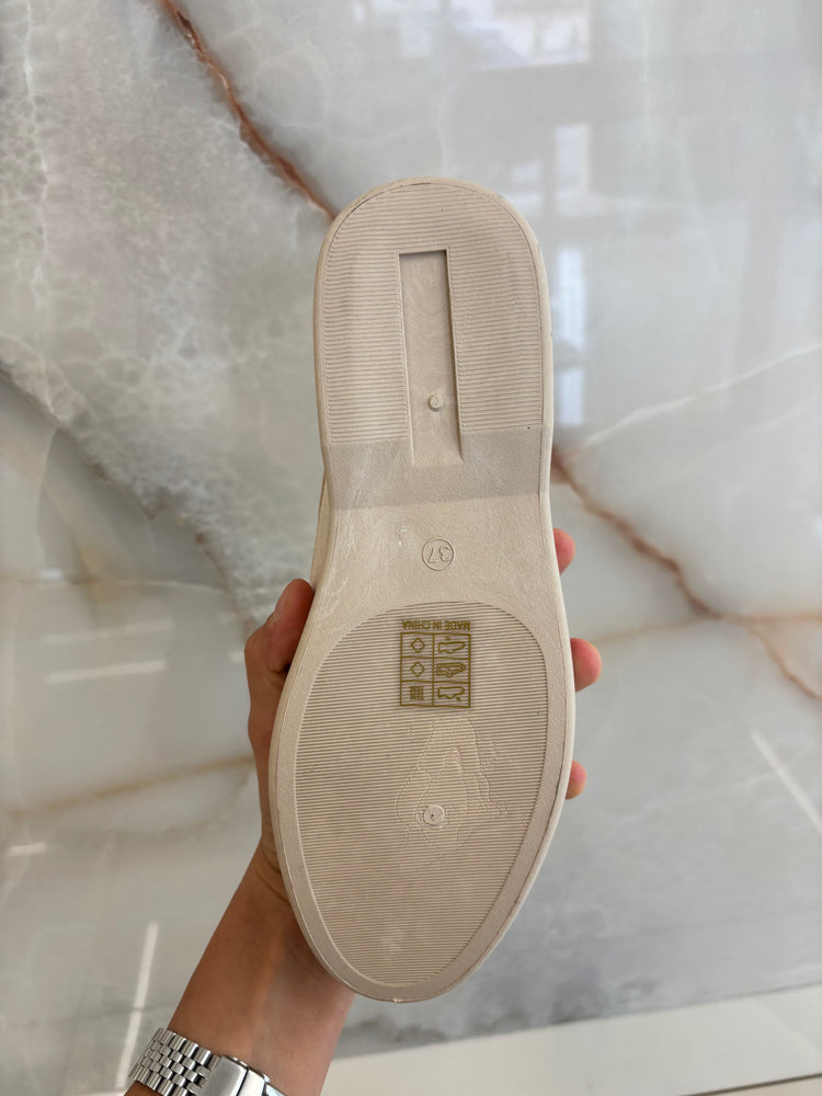 Mocassino - Liscio - Beige
