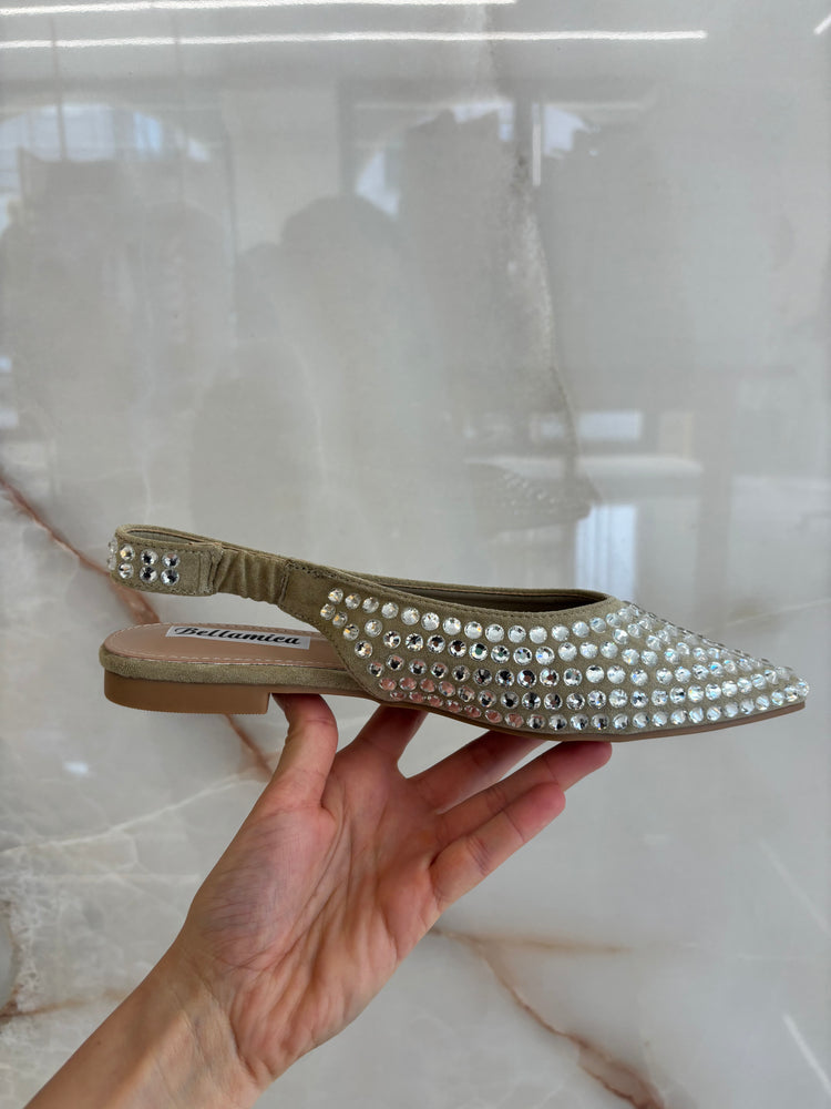 SANDALETTO DIAMANTE -  VERDE MENTA