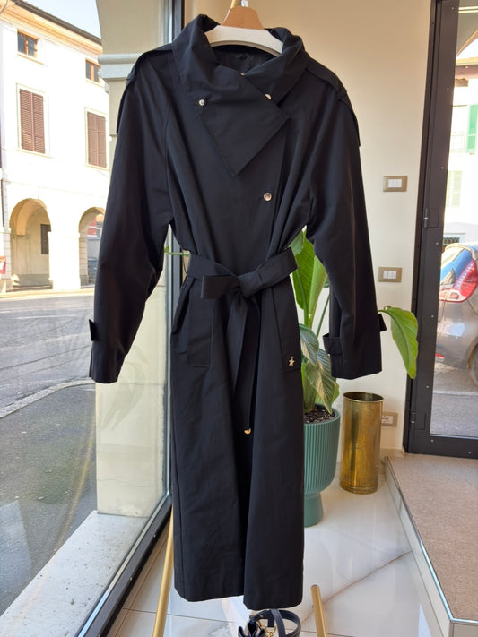 SOUVENIR - TRENCH LUNGO - NERO