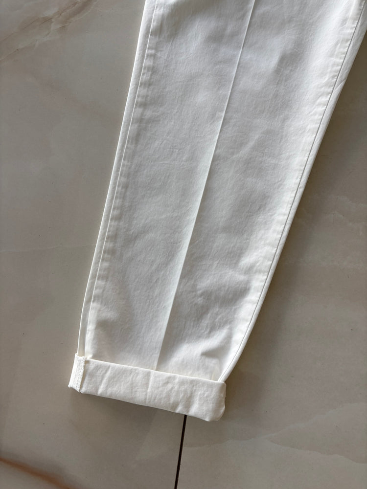 Margaret - Pantalone Coulisse - Bianco