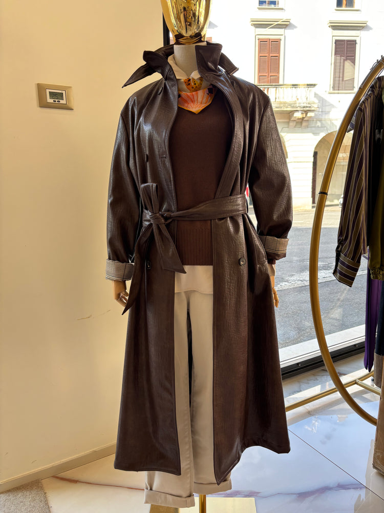 SUSY MIX - TRENCH IN ECOPELLE - MORO