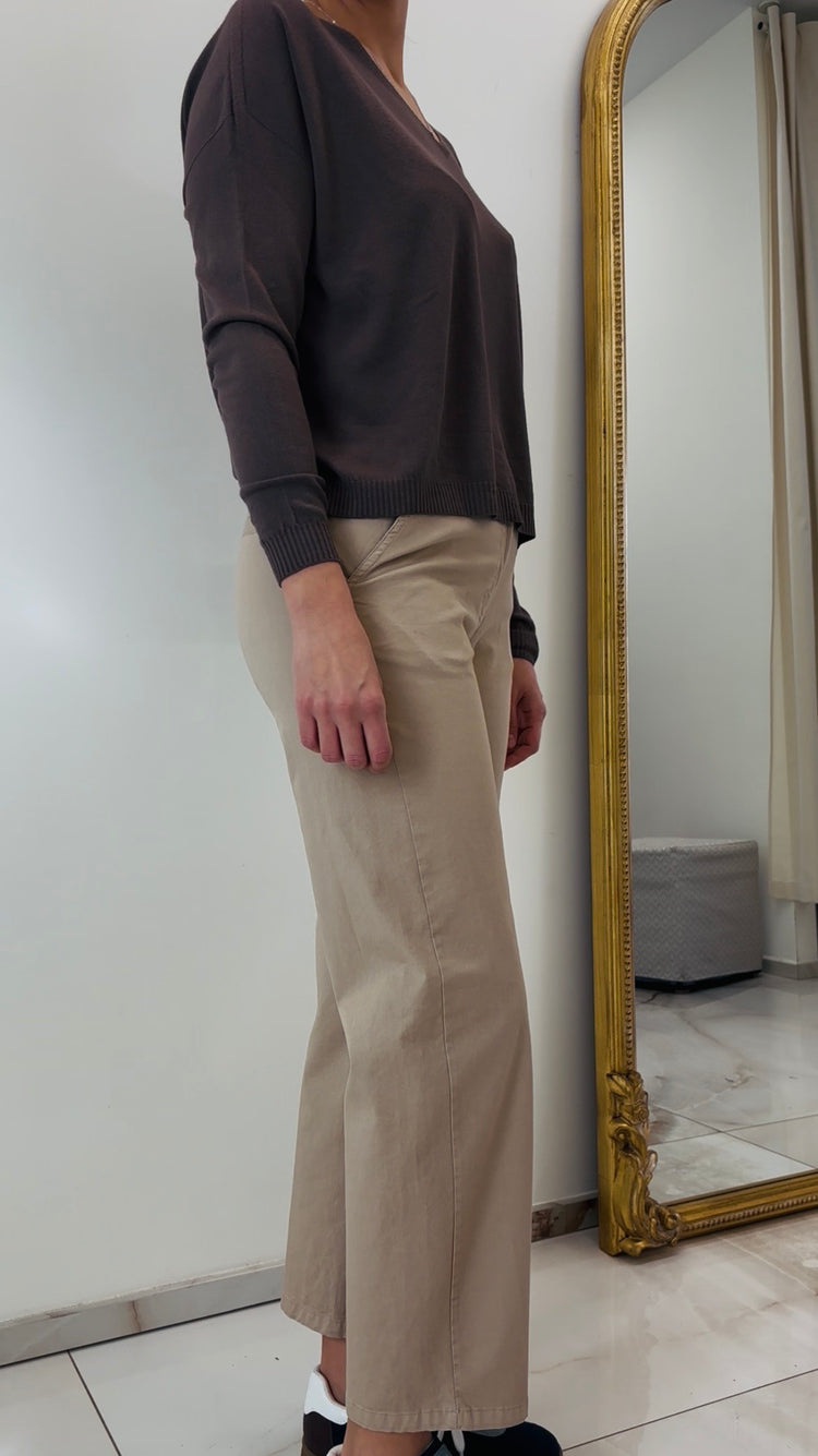 TENSIONE IN - PANTALONE BALOON - LIQUIRIZIA