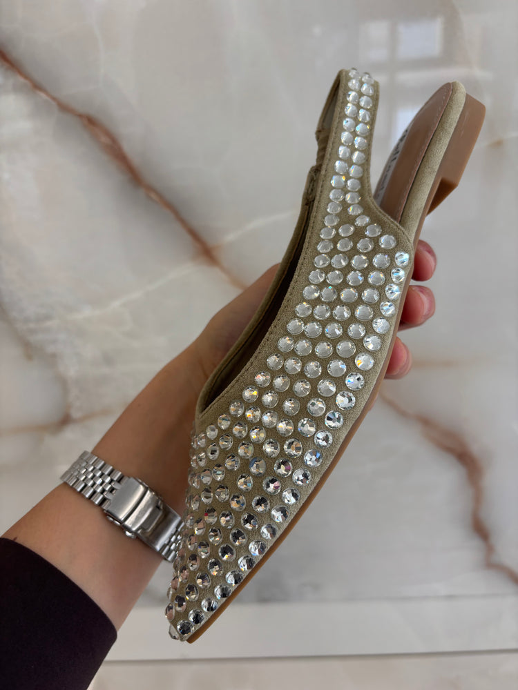 SANDALETTO DIAMANTE -  VERDE MENTA