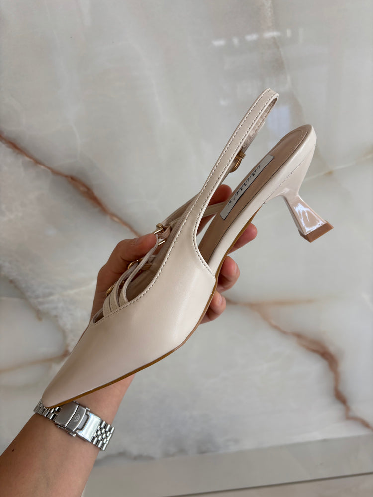 Slingback - Rosa cipria