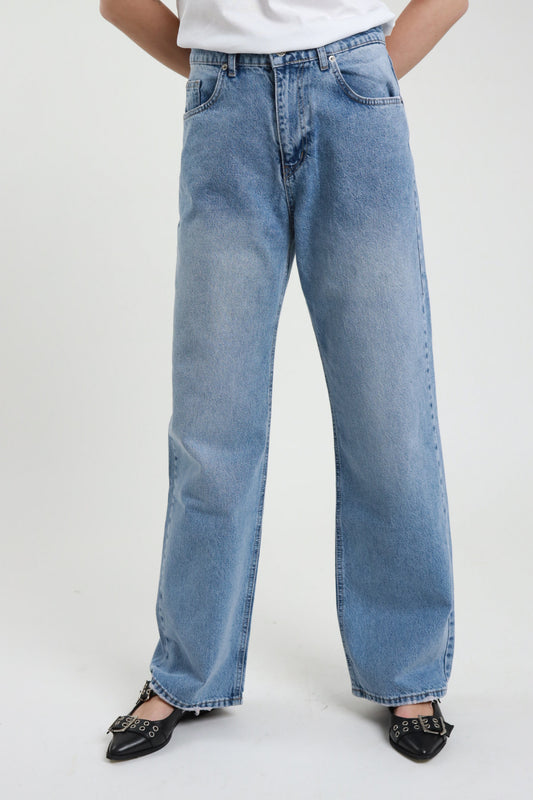 SUSY MIX - JEANS Palazzo - Azzurro