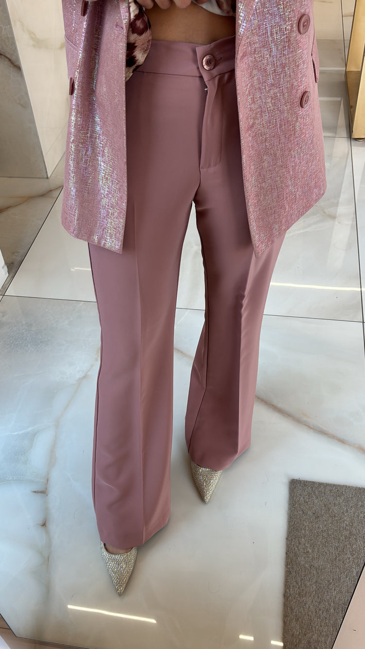 CARMEN - TAILLEUR LAME' - CANOTTA ROSA