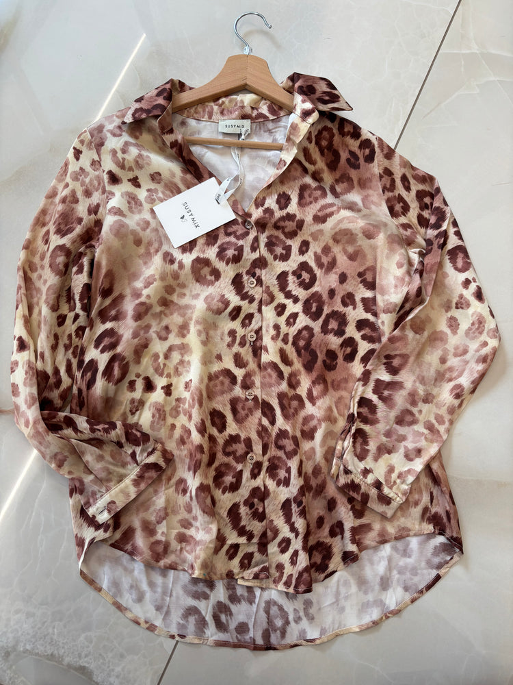 SUSY MIX - CAMICIA MACULATA - ROSA