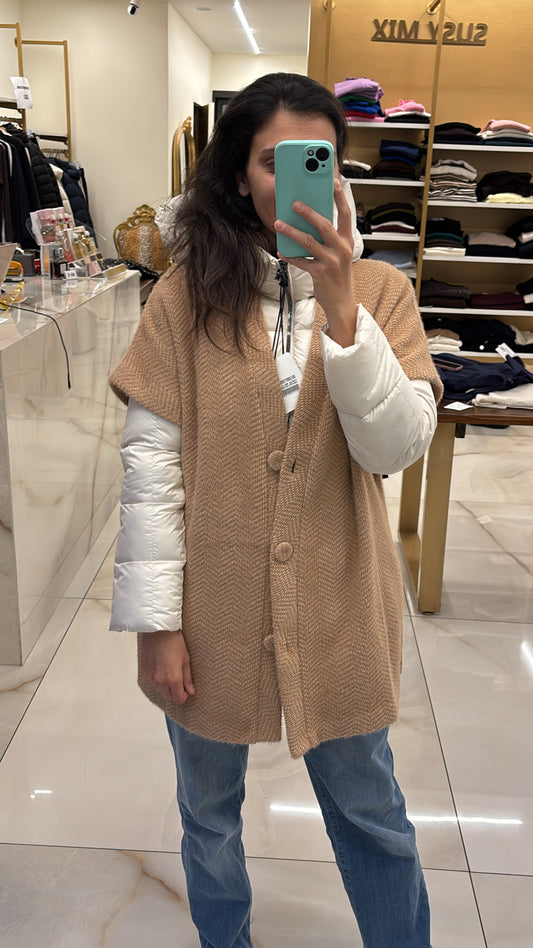 DANIEL & MAYER - CARDIGAN / CAPPA - TAUPE