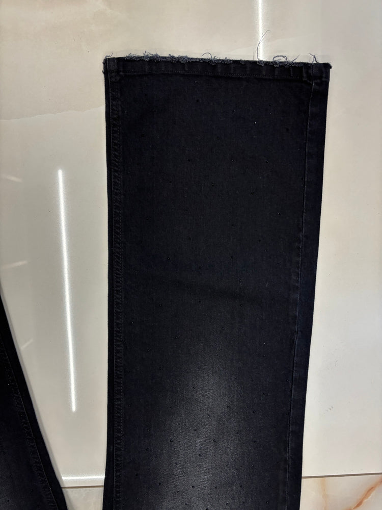 SUSY MIX - JEANS STRASS - NERO