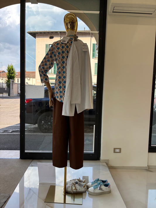 DANIEL & MAYER - CARDIGAN LUNGO - BIANCO
