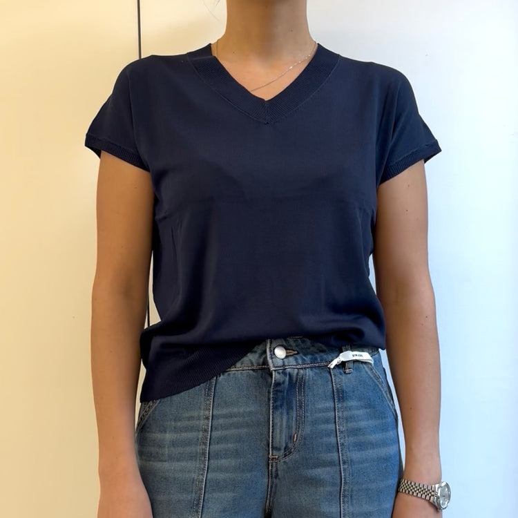 SUSY MIX - GILET SLIM - BLU