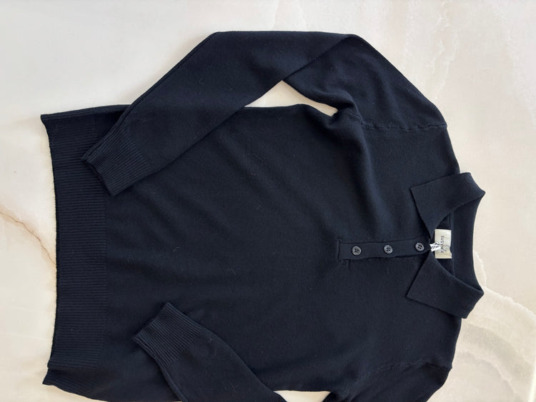 SUSY MIX - POLO IN MAGLIA - NERA