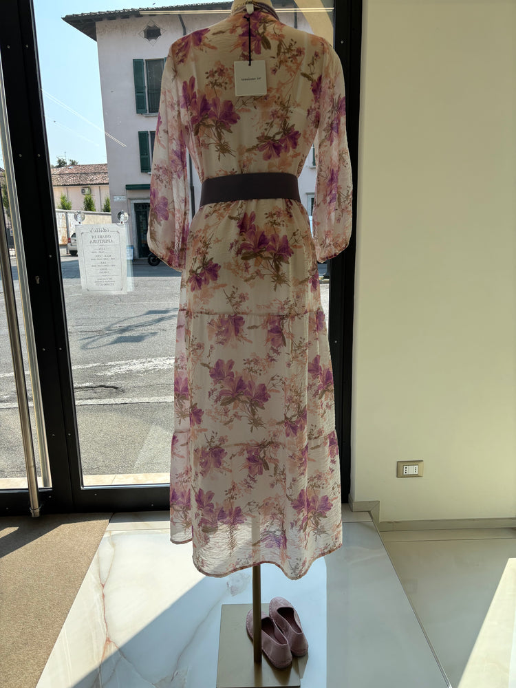 TENSIONE IN - ABITO FANTASIA FIORE - FUCSIA