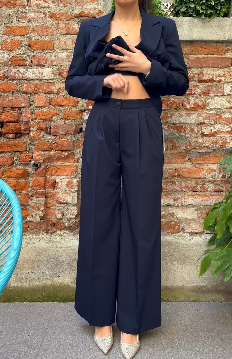 SUSY MIX - PANTALONE PENCES - BLU