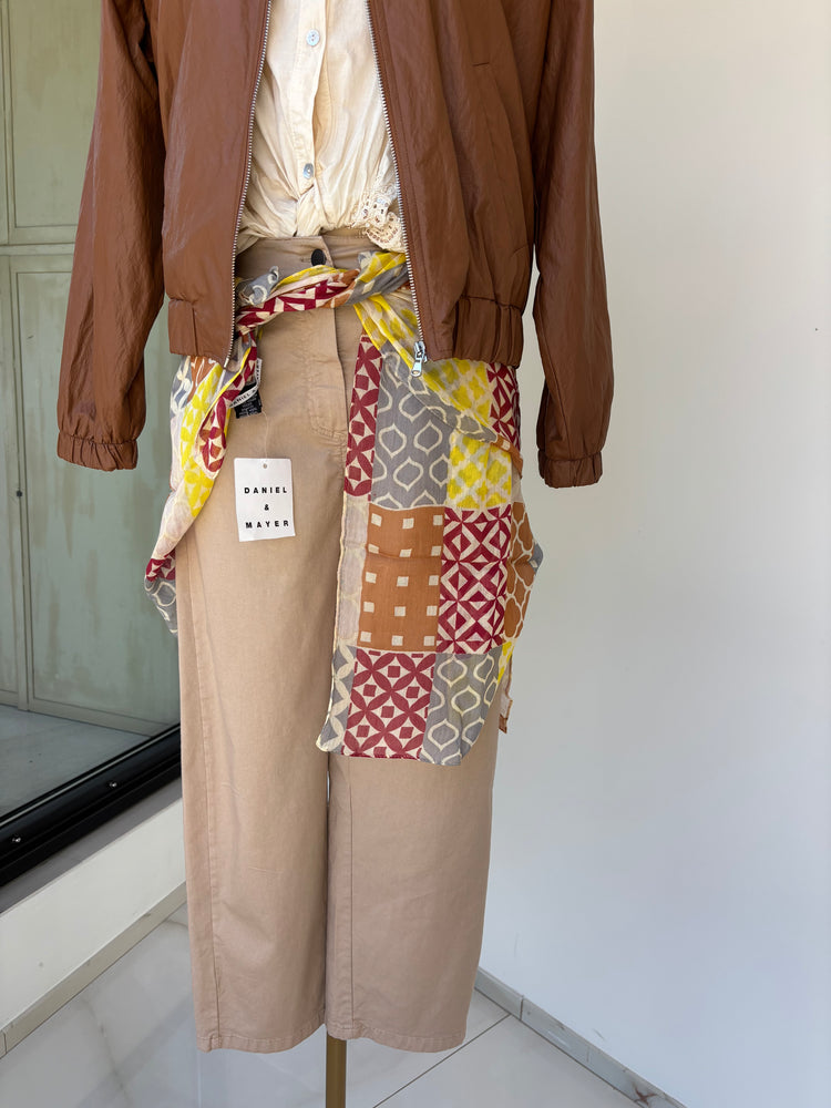 Susy mix - Giubbino zip ecopelle - marrone