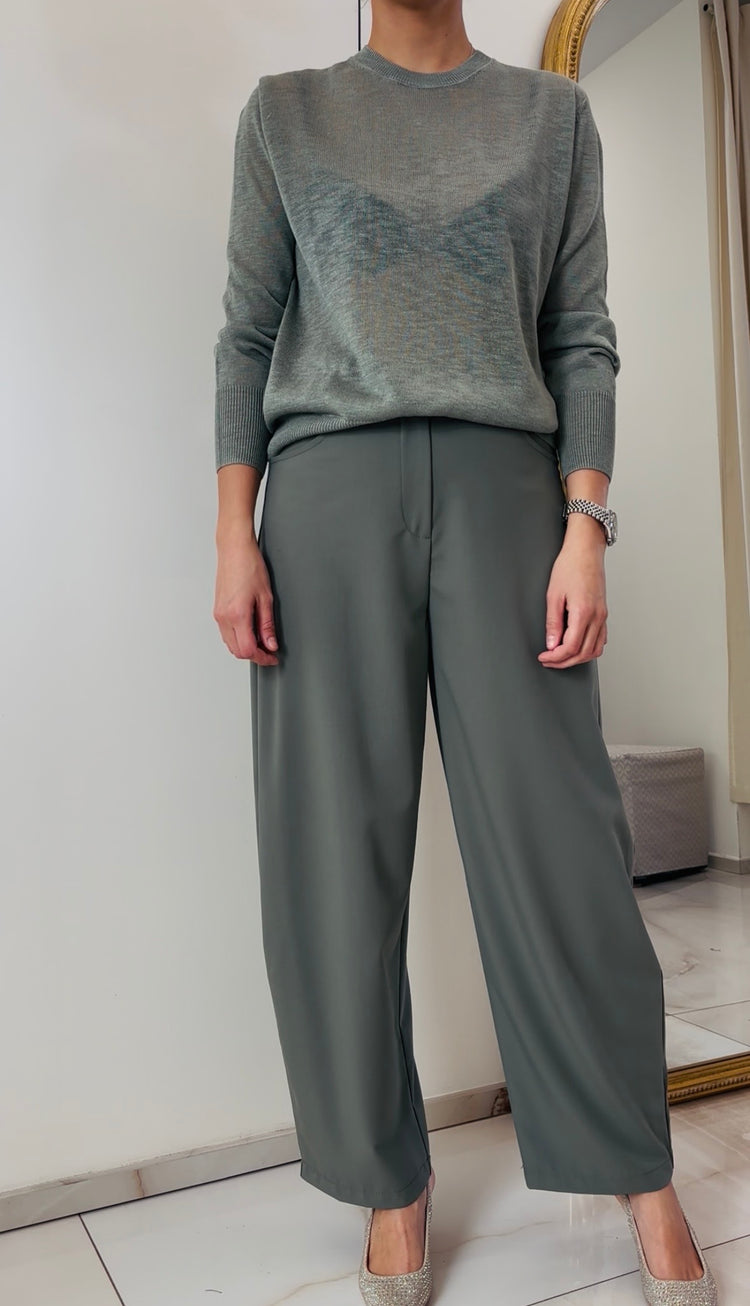 TENSIONE IN - MAGLIA - VERDE SALVIA