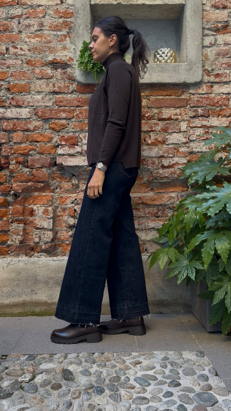 DANIEL E MAYER - JEANS PALAZZO - DENIM