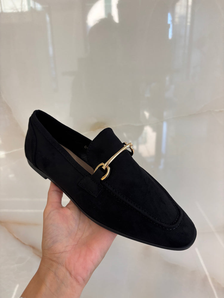 MOCASSINO ECOCAMOSCIO - NERO