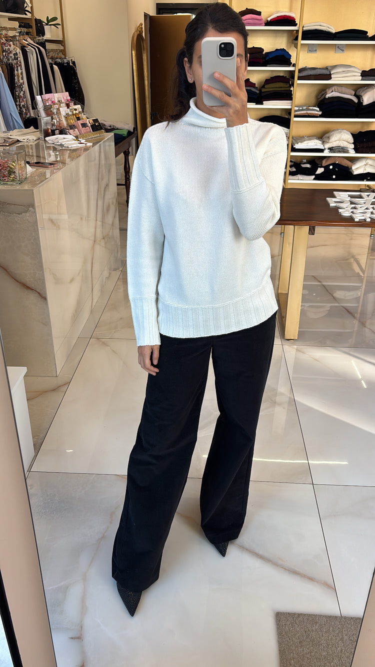 DANIEL E MAYER - DOLCEVITA MAGLIA GROSSA - LATTE