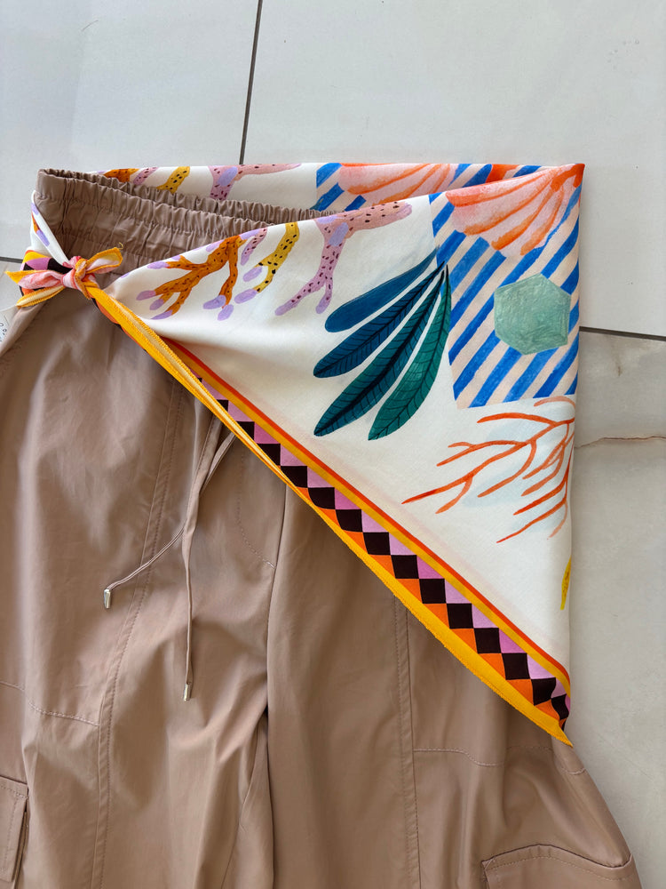 TENSIONE IN - ACCESSORIO BANDANA - IN MUSSOLA DI VISCOSA