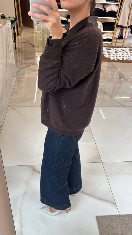 DANIEL E MAYER - CARDIGAN COD. BRONZO