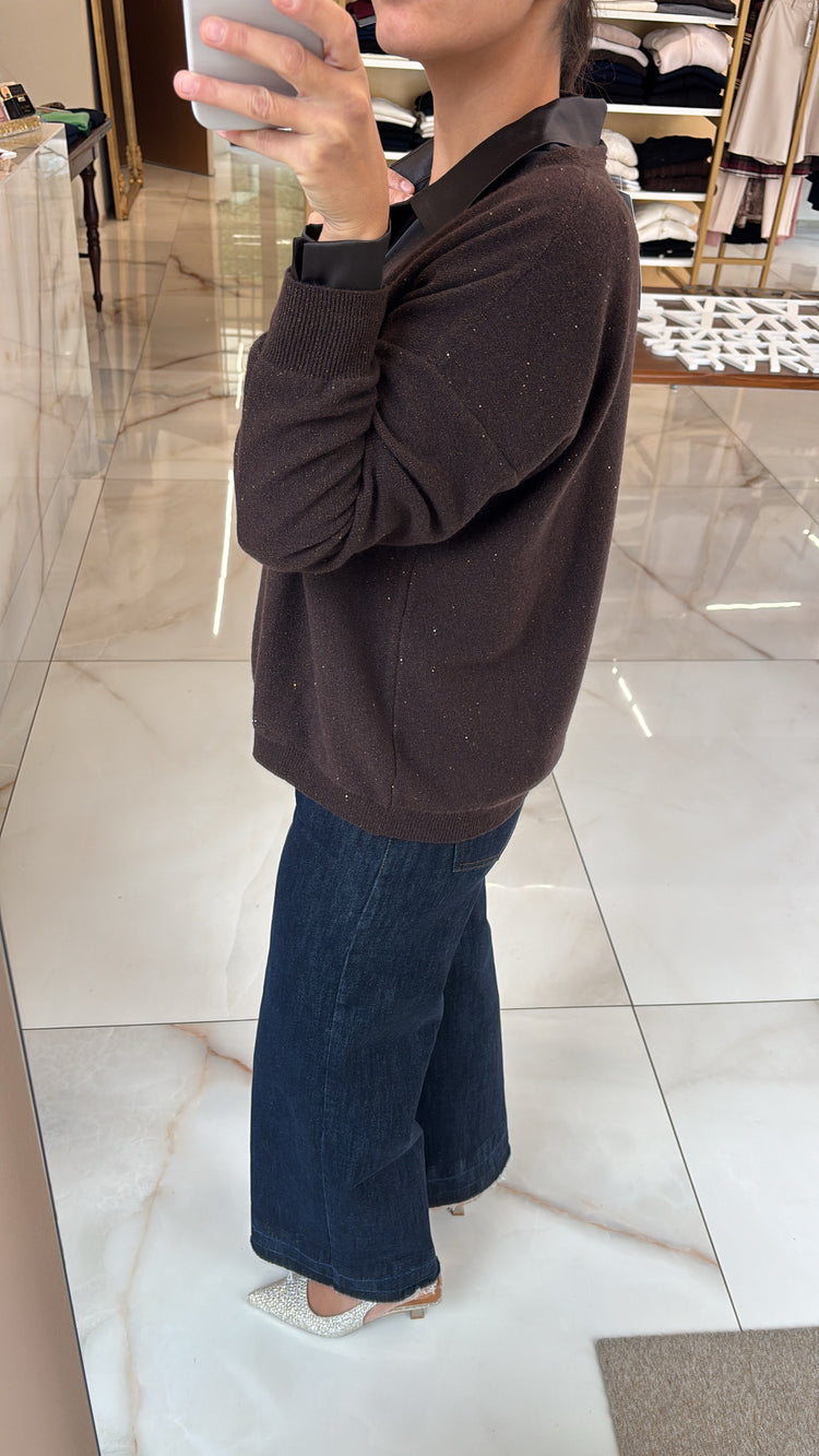 DANIEL E MAYER - CARDIGAN COD. BRONZO