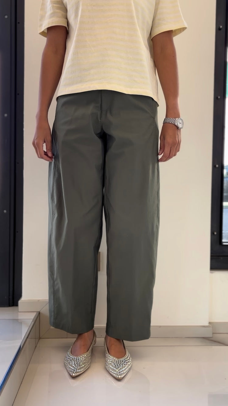 DANIEL & MAYER - PANTALONE OVETTO SUPER LEGGERO - VERDE