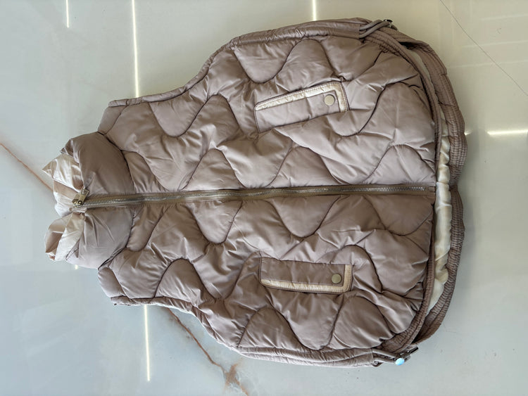 PIUMINO - SMANICATO - BEIGE