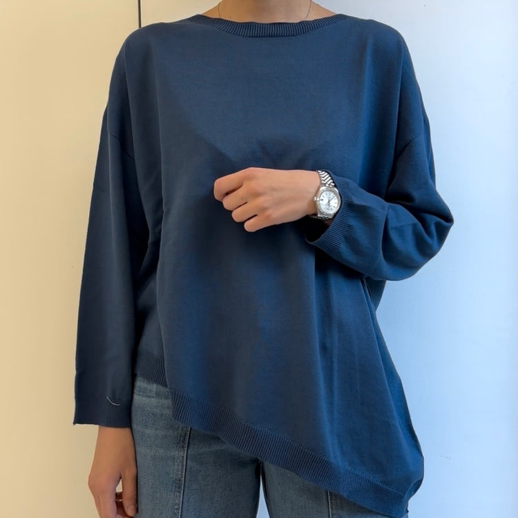 SUSY MIX - MAGLIA BARCHETTA ASIMMETRICA - SAFARI