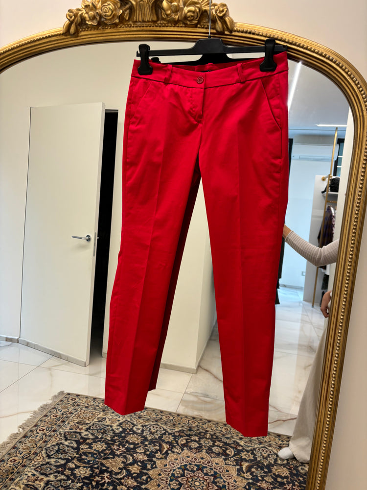 IDILLI'S - PANTALONE TAGLIO UOMO - ROSSO