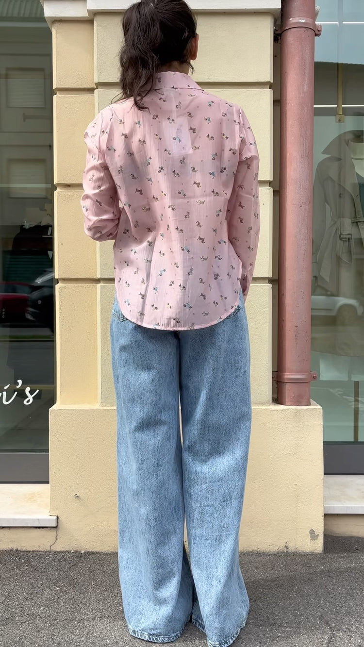 Susy mix - Camicia fantasia  - Bassotti