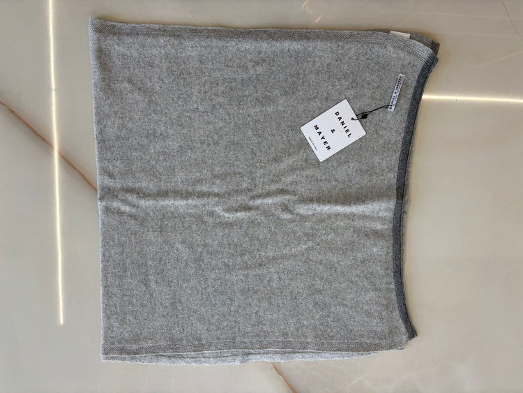 DANIEL E MAYER - SCIARPA ADELAIDE - GRIGIO CHIARO