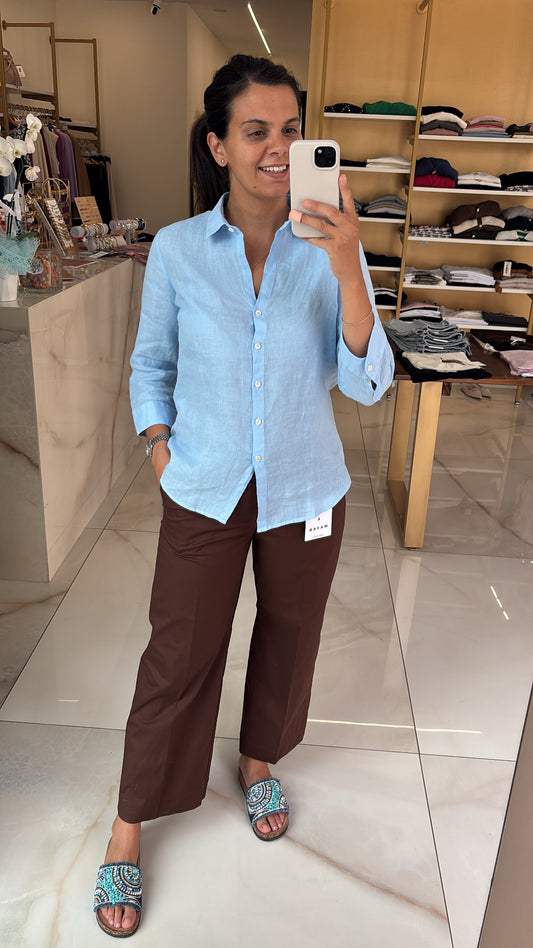 DANIEL & MAYER - PANTALONE  DRITTO - CHOCO