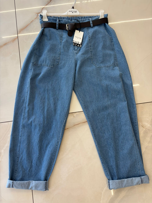 Susy star - pantalone bagghy - JEANS