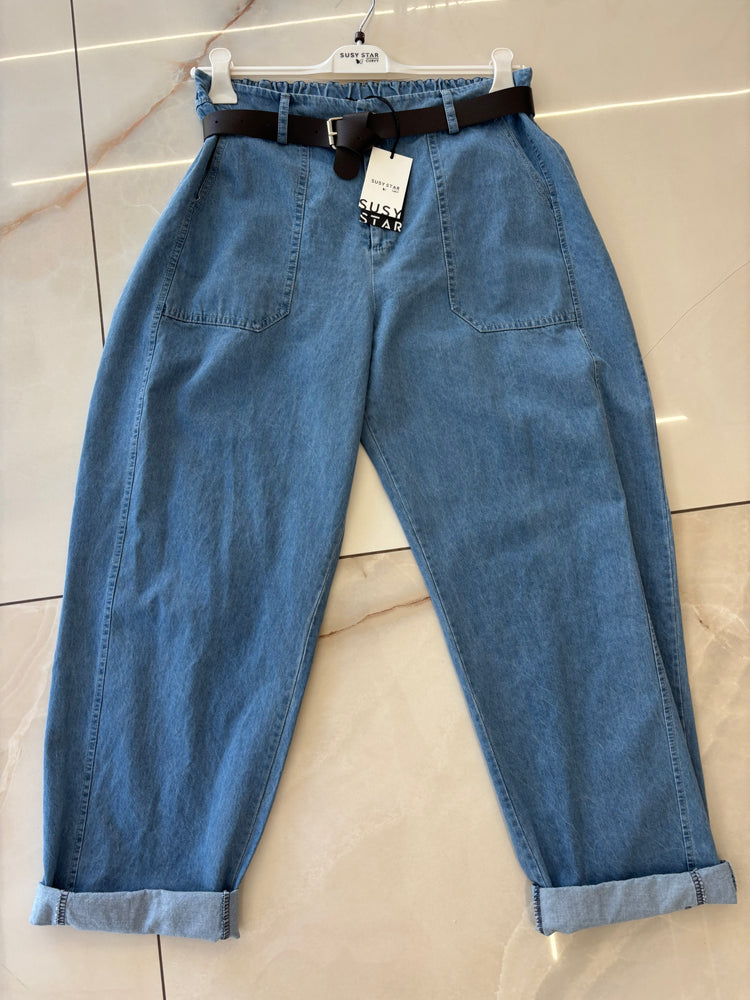 Susy star - pantalone bagghy - JEANS