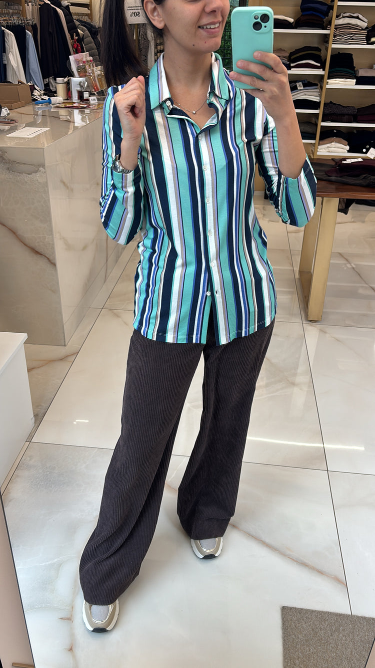 DANIEL & MAYER  - PANTALONE IN VELLUTO - MARRONE