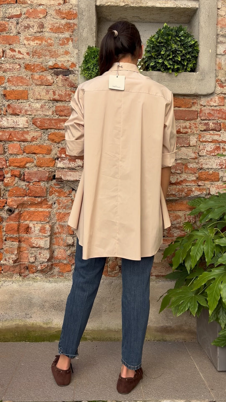 Carmen - Camicione / Abito - Beige